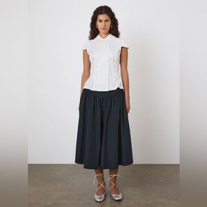 NEW. Peachy Den The Deba Midi Skirt. NWT